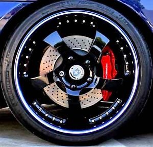 HRE 545R Porsche Wheels Rims 19" 997 996 991 Turbo C4S Michelin Tires 315 25 19