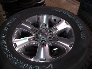 4 18" Ford F 150 Alloy Wheels Rims with Goodyear Tires 3832