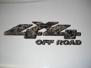 2 "4x4 Off Road" Advantage Max 4 Camo Truck Decals Ford Chevy Dodge Toyota