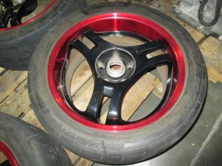 Used Super Advan Racing Wheels 17 inch 5x114 Wheel Rims 17" Rim Tires 5 Lug