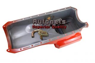 Big Block Chevy Orange Street Strip Oil Pan 396 402 427 454 65 90 6 Qts Hot Rod
