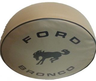 Sparecover® ABC Series Ford Bronco 33 Tan Heavy Duty Vinyl Tire Cover