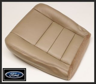 2003 Ford Excursion 4x4 Diesel Lifted 2WD Driver Bottom Leather Seat Cover Tan