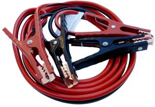 Heavy Duty 12' ft 6 Gauge 500 Amp Emergency Jumper Cable Booster Jump Start New