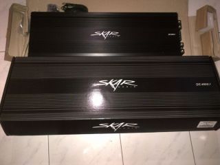 SK 4500 1D Skar Audio Monoblock 4500 Watt RMS Subwoofer Amplifier New in Box