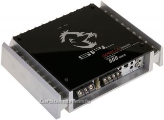 SPL Audio GRLA800 2 800 Watt 2 1 Channel Amp Car Stereo Amplifier Grla 800 2 w W