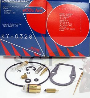 Yamaha XT225 TT225 Keyster Carb Kit 1986 1987