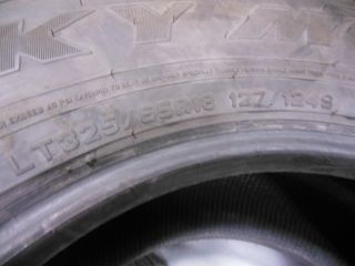 2 Used 325 65 18 Falken Rocky Mountain ATS Tires 65R R18