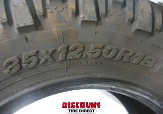 4 Used 35 1250 18 Nitto Trail Grappler M T Mud Tires 1250R R18