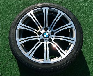 Set 4 Perfect Genuine Factory E90 BMW M3 Forged 19 inch Wheels Pirelli Tires