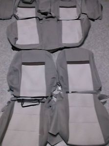 New Seat Covers Toyota Camry 2012 Gray Silver Genuine Toyota Parts