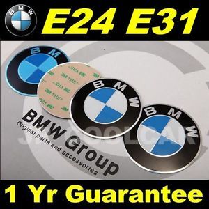 X4 Genuine BMW E24 E31 6 8 Series Wheel Center Hub Cap Emblems 70mm 2 3 4 Inch
