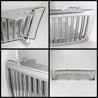 2007 2013 Chevy Silverado 1500 Chrome Front Sport Grille Replacement Grill Set