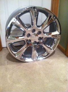 22" Chrome GMC Sierra Chevy Avalanche LTZ Tahoe Suburban Cadillac Wheels