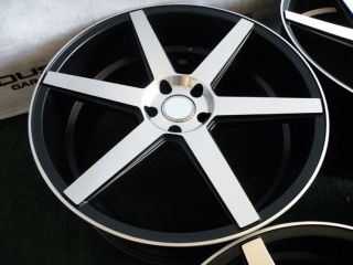 22" Machined Black Wheels for BMW 7 Series 745 750 760 B7 E65 E66 Tires 02 08