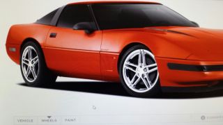 C6 Z06 Chrome Corvette Wheels Rims 17x9 5 Fits C4 1988 89 90 91 92