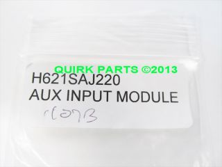 2007 2009 Subaru Legacy Outback Aux Input Module Brand New Genuine