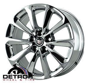 Cadillac XTS PVD Bright Chrome Wheels Factory Rim 4696 Exchange 2013 2014