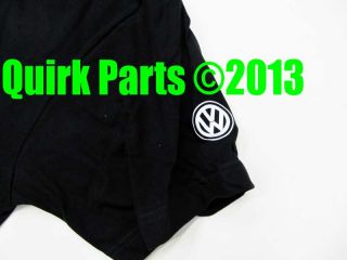 Genuine VW Volkswagen Wolfsburg GTI Black Tee Shirt T Shirt Genuine New