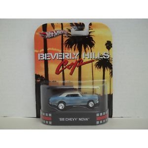 Hot Wheels Retro Collector Series Movie Beverly Hills Cop 68 Chevy Nova Car