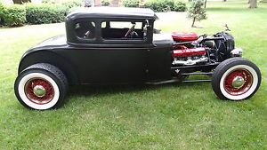 Model A Ford 1931 Coupe Hot Rod Rat Rod Cadillac Motor