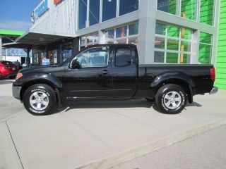 Nissan Frontier One Owner Black 4x4 New Tires Extra King Cab Loaded Truck