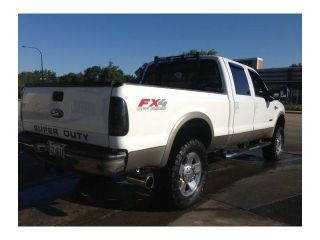 2006 Ford F 250 Super Duty King Ranch Crew Cab FX4 6 0L Diesel with EXTRAS