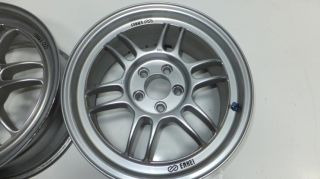 JDM 16" inch Enkei RPF1 Rims Wheels 5x100 16x7 45 Offset Subaru Impreza Toyota
