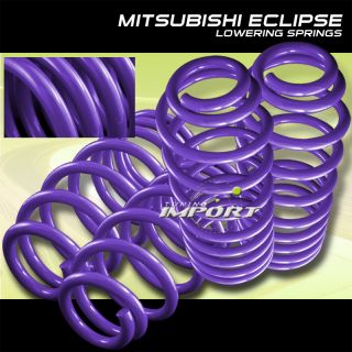 95 98 Eagle Talon Mits Eclipse Purple lowering Spring Front Rear Upgrade Set