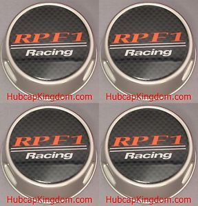 New Enkei RPF1 Custom Racing Wheel Center Caps CAA 49B RC G4 RC T4 Set