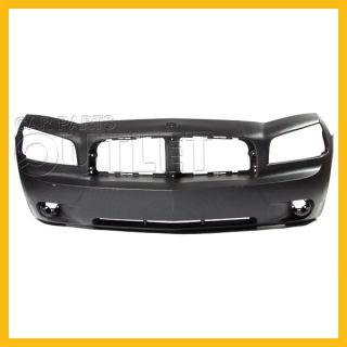 2006 2010 Charger Front Bumper Cover New CH1000461 Raw Black Wo Performance Pkg