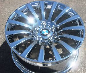 Exchange 4 19" Factory BMW 745i 745LI 750i 750LI 760i Chrome Wheels Rims