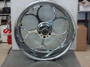 Weld "Magnum" 21"X2 15"Chrome Motorcycle Front Wheel