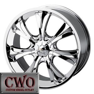 18 Chrome Baccarat Mirage Wheels Rims 4x100 4x114 3 4 Lug Civic Cobalt Accord