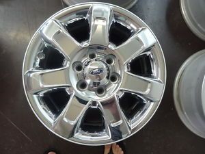 2012 Ford F 150 18 inch Factory Chrome Clad Wheels Rims