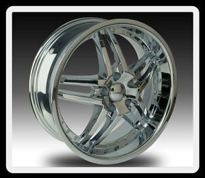 20" U2 95s A 5x100 5 5 Grand Vitara XL 7 Luxury PT Cruiser Chrome Wheels Rims