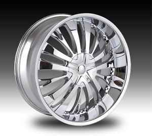 18" Tyfun TF705 Wheels Rims and Tire Package Chrome 5x114 3 Altima Accord G6 20