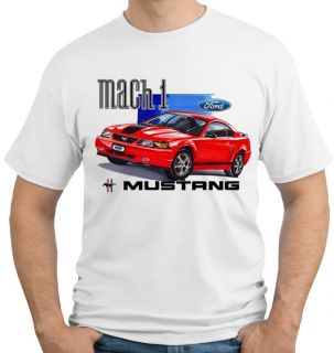 2003 Ford Mustang Mach 1 Official Licenced Tshirts