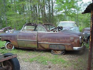 1954 Chevrolet Belair Convertible No Engine All Convertible Parts There