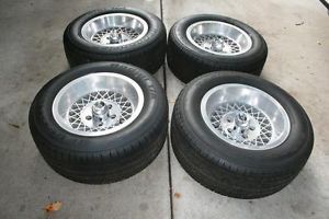 Vintage Appliance Mag Wheels Rims Tires 5x4 5 14" w BF Goodrich Radial T A 60s