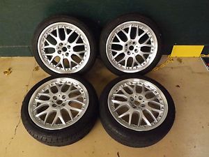 17" Mini Cooper Factory Silver Cross Spoke Wheels Dunlop Runflat Tires