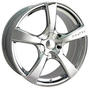 16 inch Touren TR9 Chrome Wheels Rims 5x110 Catera Cobalt HHR Malibu G5 G6 Astra