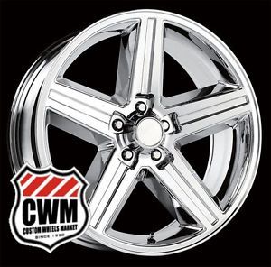 16x8 IROC Z Chrome Aluminum Wheels Rims 5x4 75" for GMC S15 Jimmy Sonoma 2WD