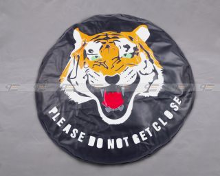 New Universal Spare Wheel Tire Tyre Soft Cover 27” Tiger