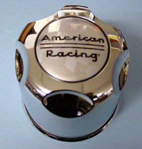 4 American Racing Wheels 6 Lug Center Caps 4 25 inch Bore Aluminum Wheels CW