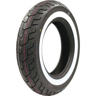 150 90 15 Dunlop D404 Wide White Wall Rear Tire 32NM50