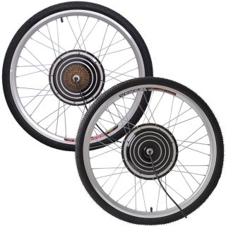 48V1000W 26" Front Rear Wheel Electric Bicycle Motor Kit Cycling Hub Conversion