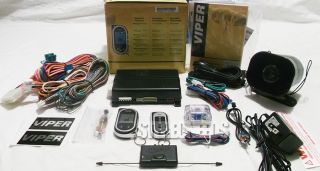 Viper 5704 5704V 2 Way Car Alarm Remote Start Keyless Entry System LCD Pager w W
