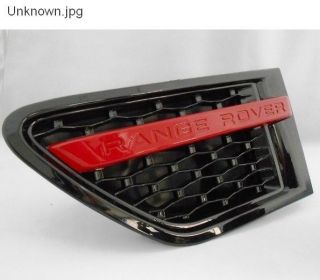 Fit for Land Rover Range Rover Sport 2010 2012 Side Vent Air Intake Cover Tuning