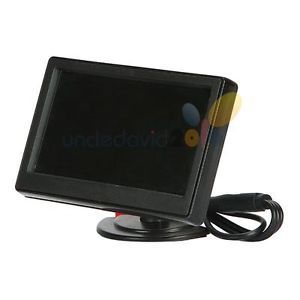 4 3 inch High Definition TFT LCD Car Reverse Rear View Backup Monitor DVD VCR